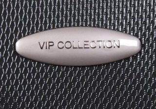 Средний чемодан из поликарбоната 66/78 л Vip Collection Galaxy 24 Grey