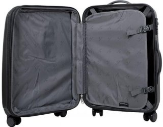 Средний чемодан из поликарбоната 66/78 л Vip Collection Galaxy 24 Grey