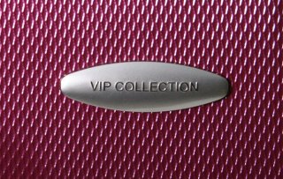 Средний чемодан из поликарбоната 66/78 л Vip Collection Galaxy 24 Lilac