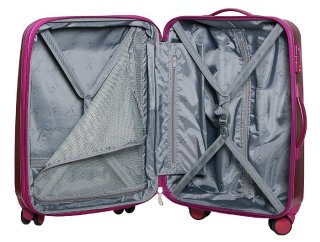 Средний чемодан из поликарбоната 66/78 л Vip Collection Galaxy 24 Lilac