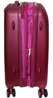 Средний чемодан из поликарбоната 66/78 л Vip Collection Galaxy 24 Lilac