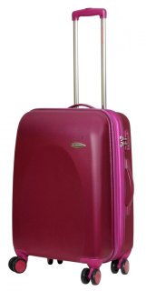 Средний чемодан из поликарбоната 66/78 л Vip Collection Galaxy 24 Lilac