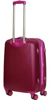 Средний чемодан из поликарбоната 66/78 л Vip Collection Galaxy 24 Lilac