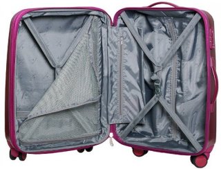 Средний чемодан из поликарбоната 66/78 л Vip Collection Galaxy 24 Lilac