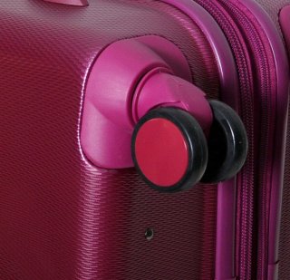 Средний чемодан из поликарбоната 66/78 л Vip Collection Galaxy 24 Lilac