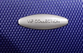 Средний чемодан из поликарбоната 66/78 л Vip Collection Galaxy 24 Navy