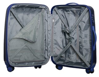 Средний чемодан из поликарбоната 66/78 л Vip Collection Galaxy 24 Navy
