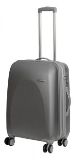 Средний чемодан из поликарбоната 66/78 л Vip Collection Galaxy 24 Silver