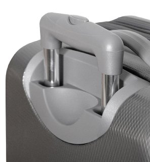 Средний чемодан из поликарбоната 66/78 л Vip Collection Galaxy 24 Silver
