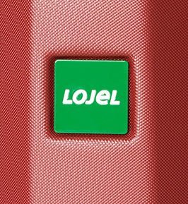 Середня валіза із полікарбонату 69 л Lojel Rando, червоний