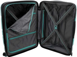 Средний чемодан из полипропилена 71 л Travelite MOTION Mint