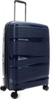 Средний чемодан из полипропилена 71 л Travelite MOTION Navy