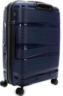 Средний чемодан из полипропилена 71 л Travelite MOTION Navy