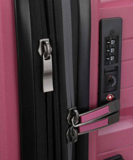 Средний чемодан из полипропилена 71 л Travelite MOTION Rose