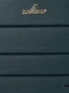 Средний чемодан Madisson (Snowball) 33703 из полипропилена на 69 л весом 3,6 кг Зеленый