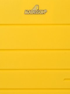 Средний чемодан Madisson (Snowball) 33703 из полипропилена на 69 л весом 3,6 кг Желтый