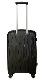 Средний чемодан Madisson Snowball – 63 л, 3,3 кг Черный