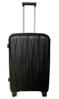 Средний чемодан Madisson Snowball – 63 л, 3,3 кг Черный