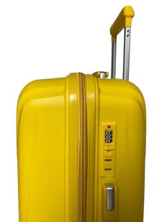 Середня валіза Madisson Snowball – 63 л, 3,3 кг Жовта