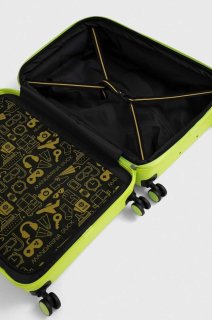 Средний чемодан Mandarina Duck LOGODUCK с расширительной молнией на 70 л из поликарбоната Зеленый