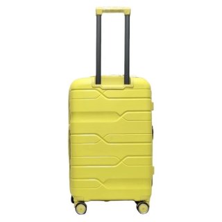 Середня валіза Milano Bag на 76/88 л вагою 3,5 кг із поліпропілену Жовтий