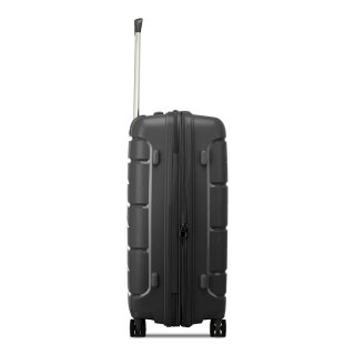 Средний чемодан Modo by Roncato Starlight 3.0 – 74/88 л, 3,6 кг Черный