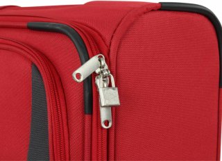 Средний чемодан на 2-х колесах 63 л Travelite Paklite Rocco, красный