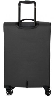 Средний чемодан на 4-х колесах 56/65 л Travelite Kendo Black