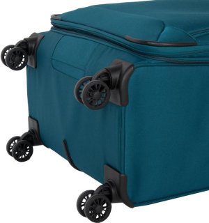 Средний чемодан на 4-х колесах 56/65 л Travelite Kendo Petrol