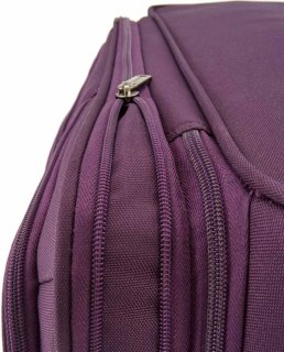 Средний чемодан на 4-х колесах 56/65 л Travelite Kendo Purple