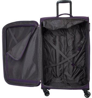Средний чемодан на 4-х колесах 56/65 л Travelite Kendo Purple