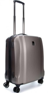 Средний чемодан на 4-х колесах 57 л Titan Xenon Deluxe, бежевый