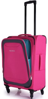 Средний чемодан на 4-х колесах 61 л Travelite Naxos, розовый