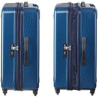 Средний чемодан на 4-х колесах 65/75 л Victorinox Travel Etherius, Синий