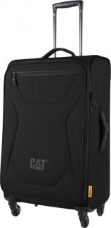 Средний чемодан на 4-х колесах 65 л CAT Easy, черный