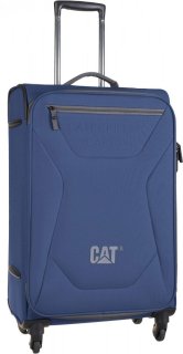 Средний чемодан на 4-х колесах 65 л CAT Easy, синий