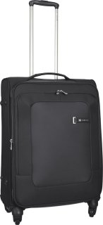 Средний чемодан на 4-х колесах 66 л Carlton Neo-pack, черный