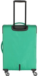 Средний чемодан на 4-х колесах 67/77 л Travelite Kite Green