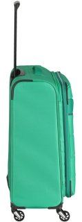 Средний чемодан на 4-х колесах 67/77 л Travelite Kite Green