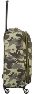 Средний чемодан на 4-х колесах 67/77 л Travelite Kite Olive