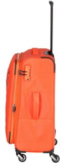 Средний чемодан на 4-х колесах 67/77 л Travelite Kite Orange