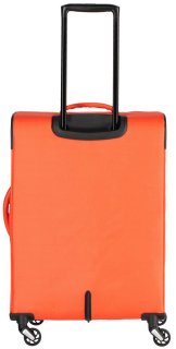 Средний чемодан на 4-х колесах 67/77 л Travelite Kite Orange
