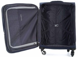 Средний чемодан на 4-х колесах 67/77 л Travelite Kite, синий