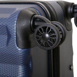 Средний чемодан на 4-х колесах 67 л Vip Collection Barbados 24 Blue