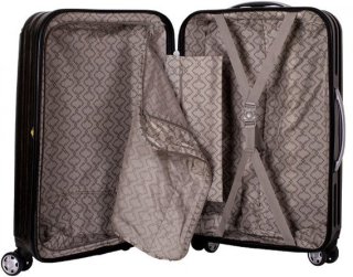 Средний чемодан на 4-х колесах 67 л Vip Collection Mont Blanc 24 Grey