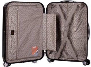 Средний чемодан на 4-х колесах 67 л Vip Collection Mont Blanc 24 Grey
