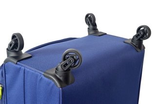 Средний чемодан на 4-х колесах 70/80 л Roncato Modo Air, синий
