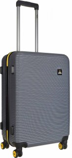Середня валіза на 4-х колесах 70 л National Geographic Abroad, темно-сірий