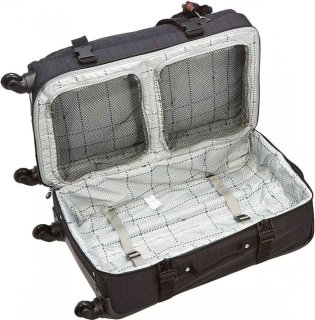 Средний чемодан на 4-х колесах 71 л Kipling Cyrah M Dazz Black