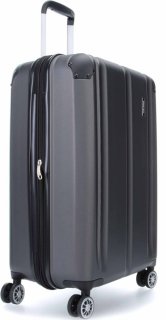 Средний чемодан на 4-х колесах 78/86 л Travelite City, антрацит